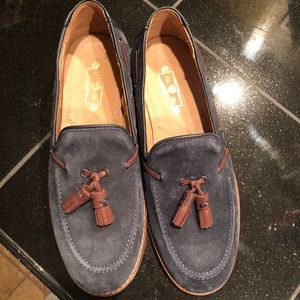 Hudson navy suede shoes